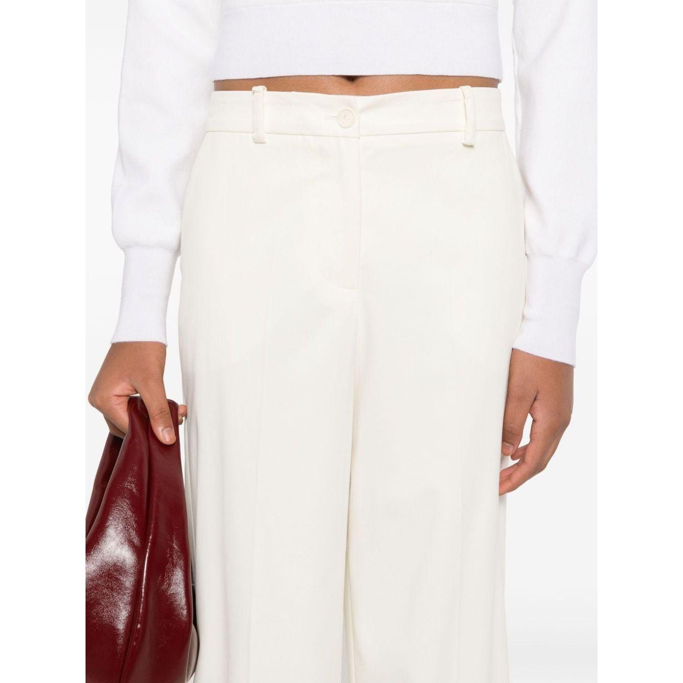 Parosh Trousers White Trousers Parosh