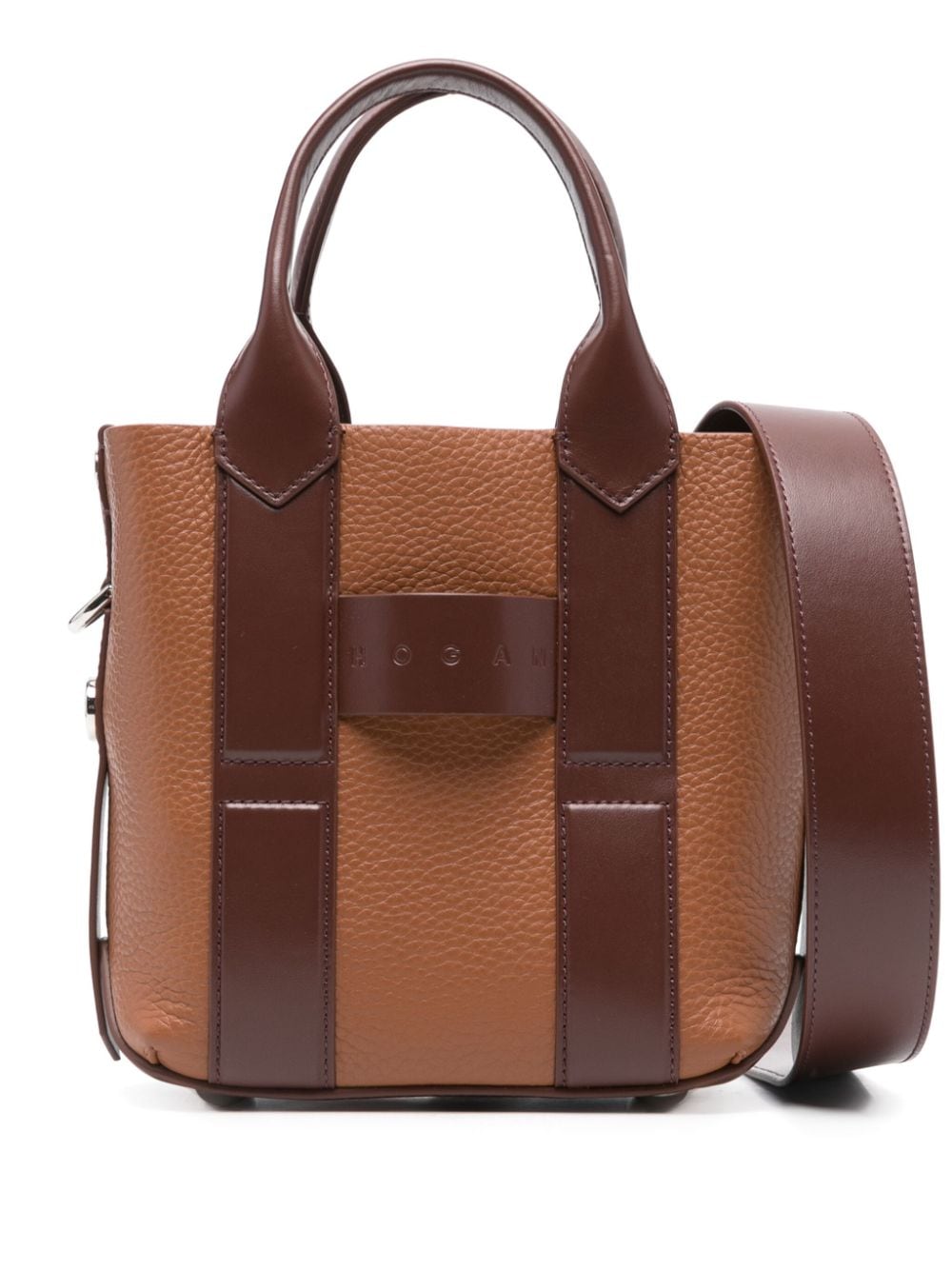 HOGAN PRE shoulder Bag Leather Brown