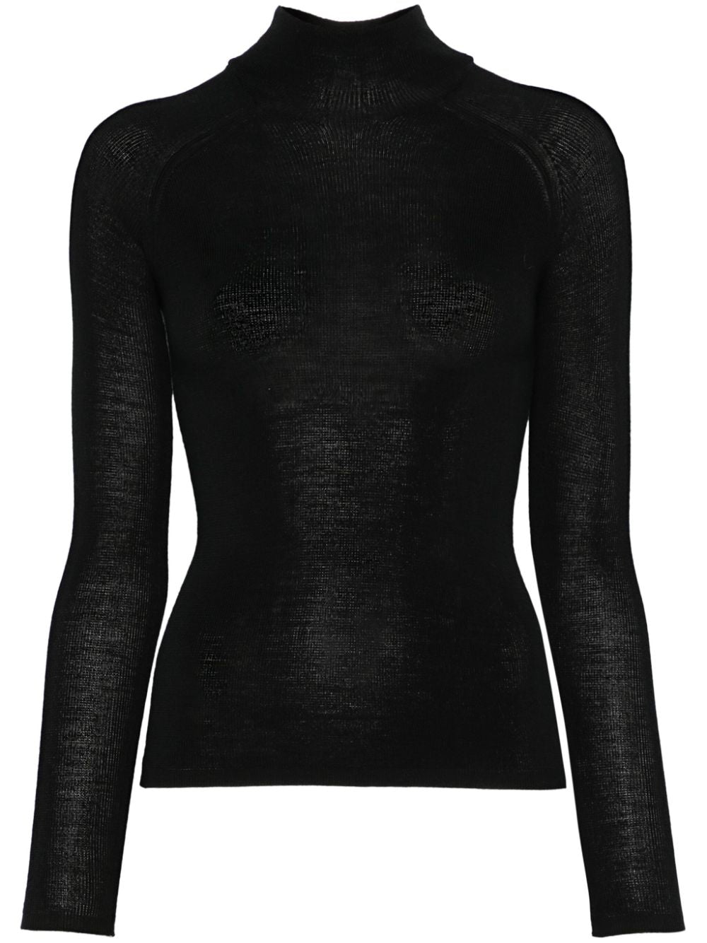 Majestic Sweaters Black Topwear Majestic