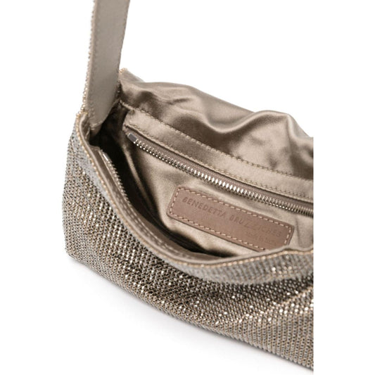 Benedetta Bruzziches silver-tone crystal embellishment Bag Clutches Benedetta Bruzziches