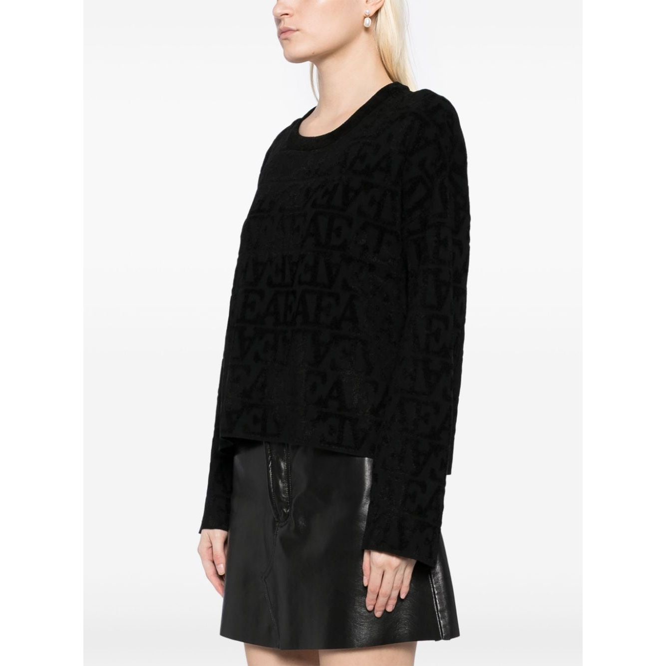 Emporio Armani Sweaters Black Topwear Emporio Armani