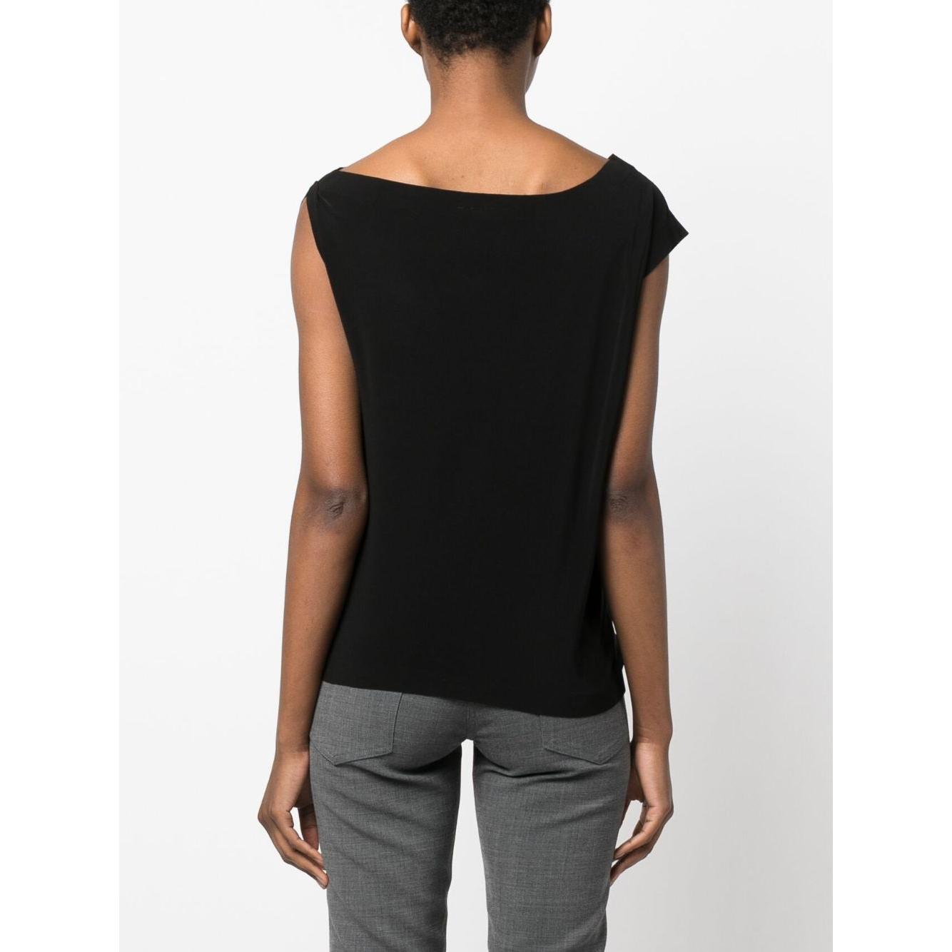 Norma Kamali Top Black Topwear Norma Kamali