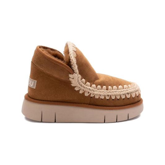 Mou Boots Leather Brown Boots Mou