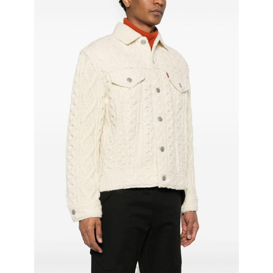 Junya Watanabe white wool Aran knit Shirts Shirts Junya Watanabe