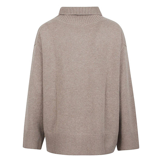 SOFT GOAT Sweaters Light Grey Topwear SOFT GOAT