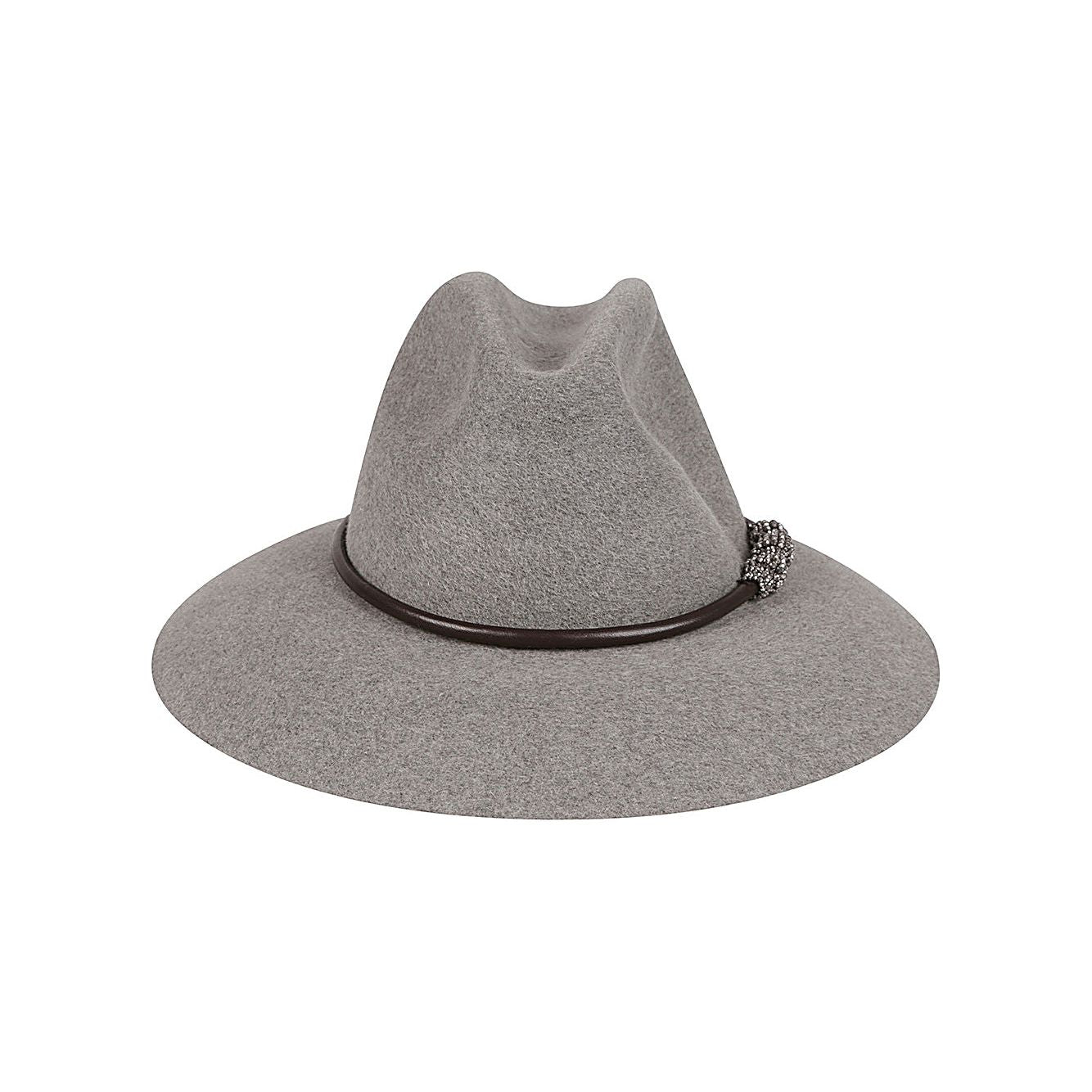 Brunello Cucinelli Hats Grey Scarves Hats & Gloves Brunello Cucinelli