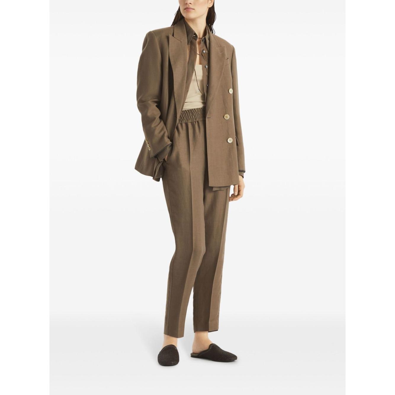 Brunello Cucinelli Trousers Brown Trousers Brunello Cucinelli