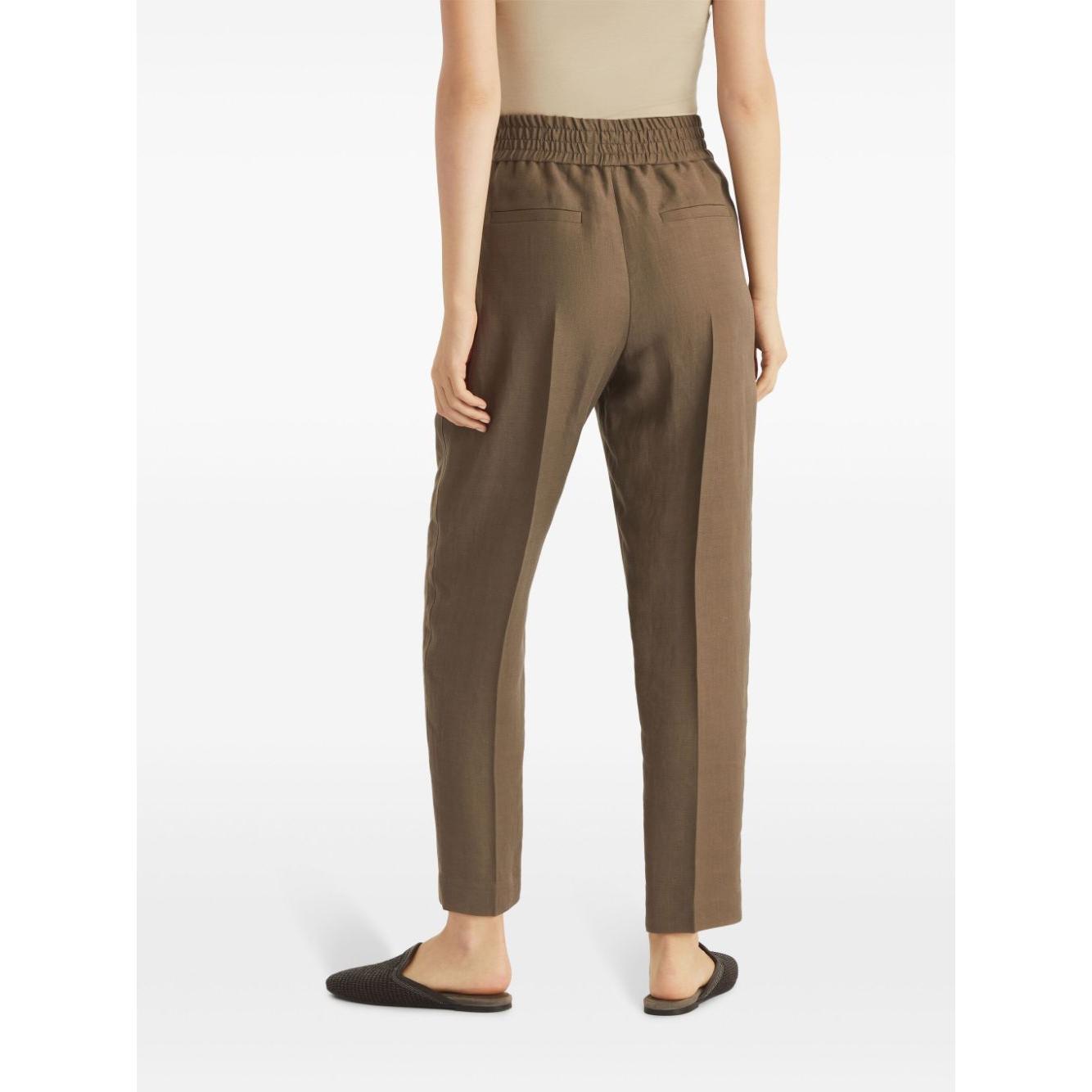 Brunello Cucinelli Trousers Brown Trousers Brunello Cucinelli