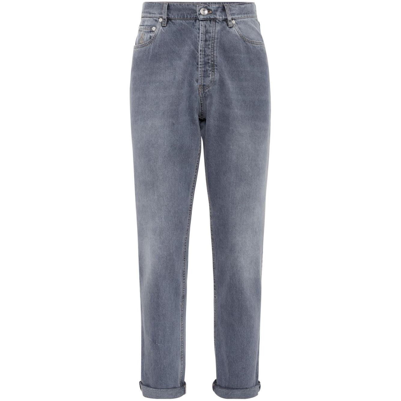 Brunello Cucinelli Jeans Grey Jeans Brunello Cucinelli