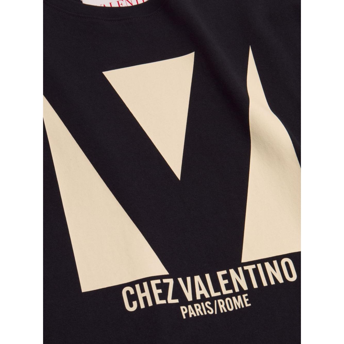 Valentino T-shirts and Polos Black Topwear Valentino