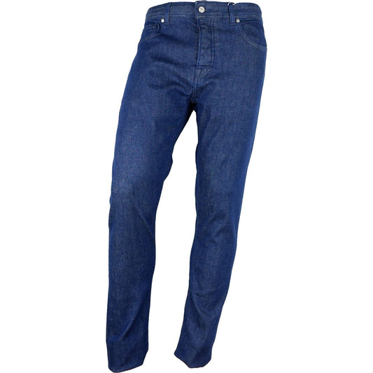 Aquascutum Elegant Dark Blue Denim for Men Aquascutum