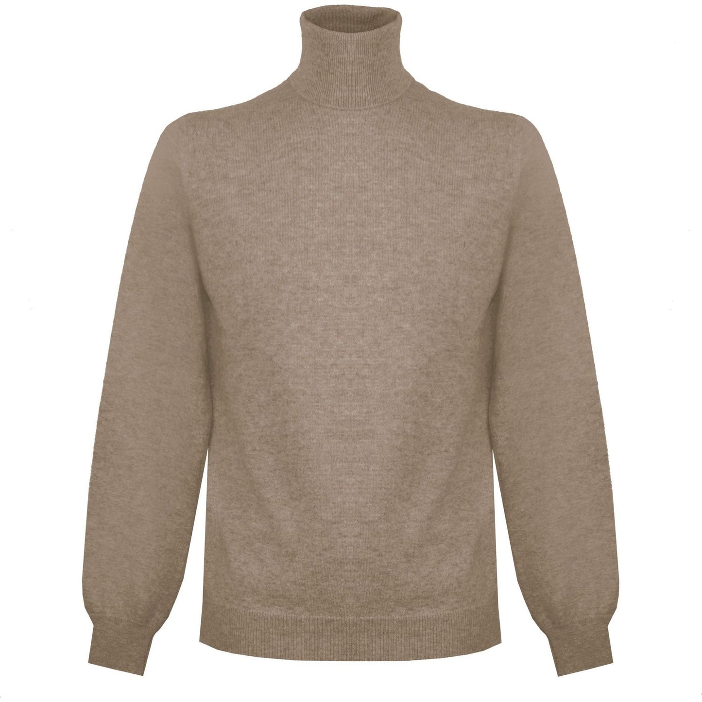 Malo Beige Cashmere Men Sweater Malo