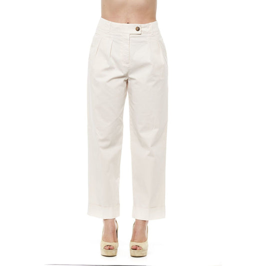 Peserico Beige Cotton Jeans & Pants