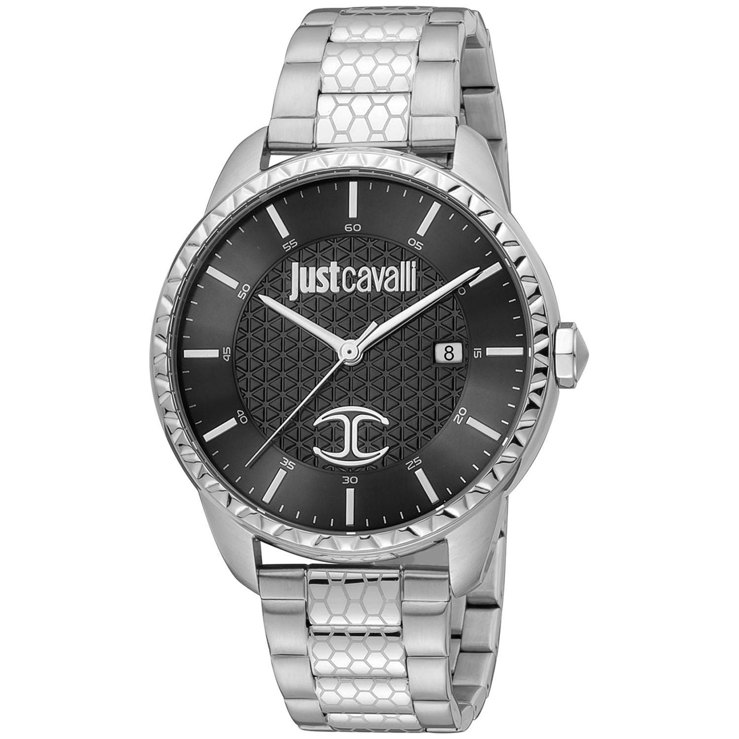 Just Cavalli Silver Men Watch Just Cavalli