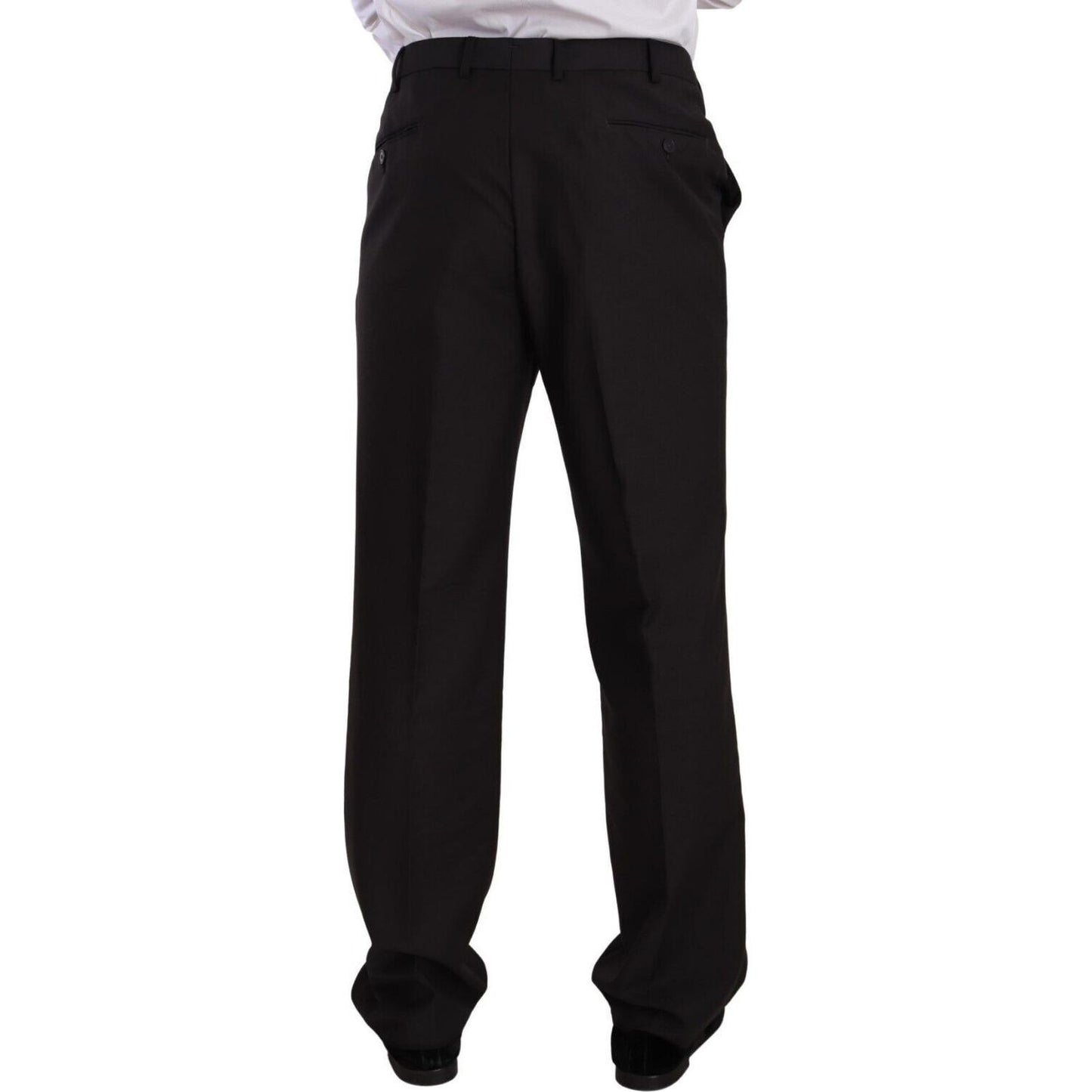 Domenico Tagliente Dark Gray Single Breasted Formal Suit Domenico Tagliente