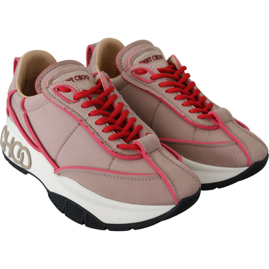 Jimmy Choo Ballet Pink Chic Padded Sneakers Jimmy Choo