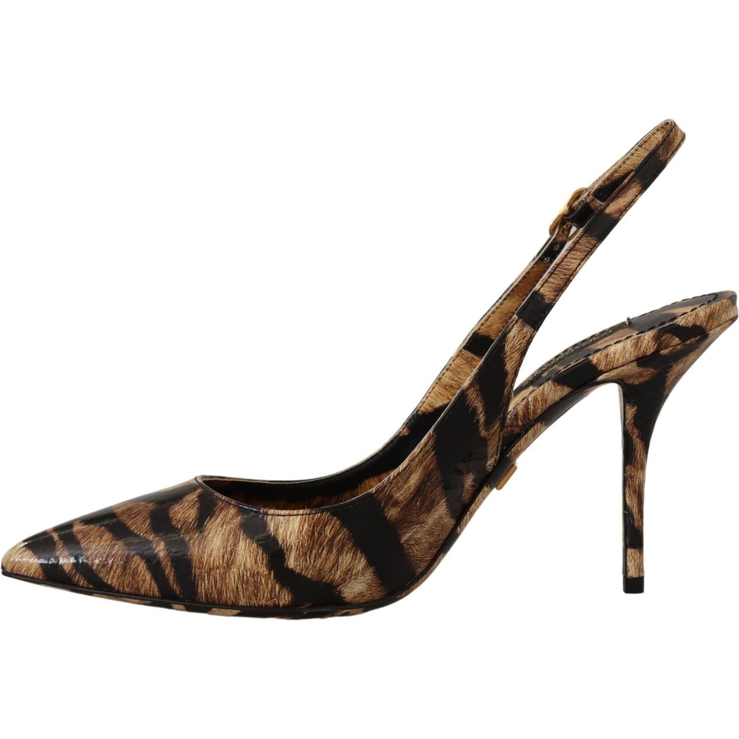 Dolce & Gabbana Tiger Pattern Slingback Heels Pumps Dolce & Gabbana