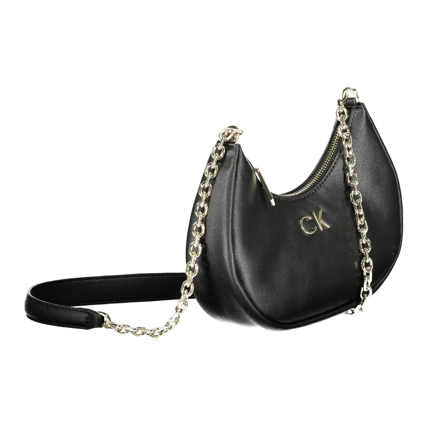 Calvin Klein Black Polyester Women Handbag Calvin Klein