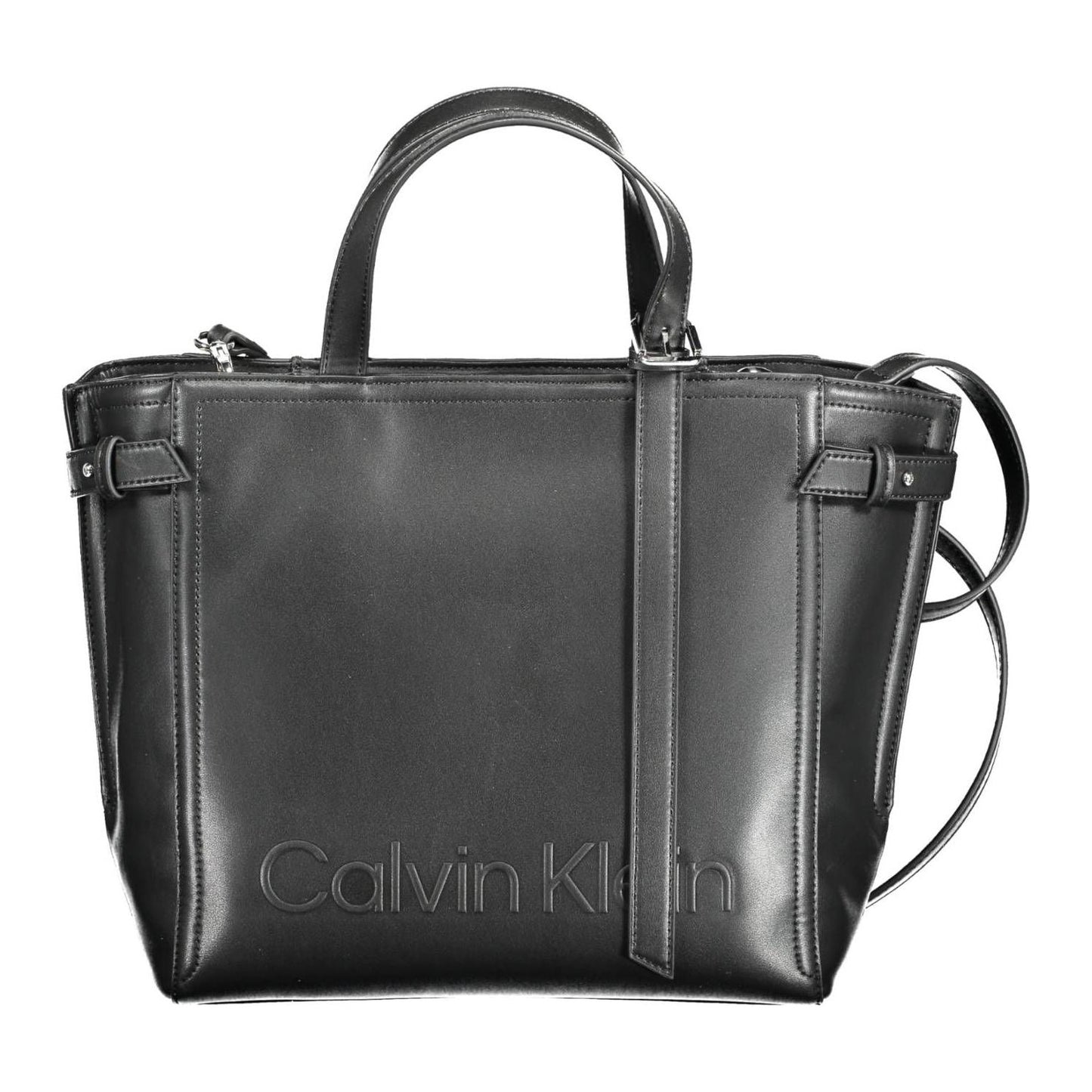 Calvin Klein Black Polyester Women Handbag Calvin Klein