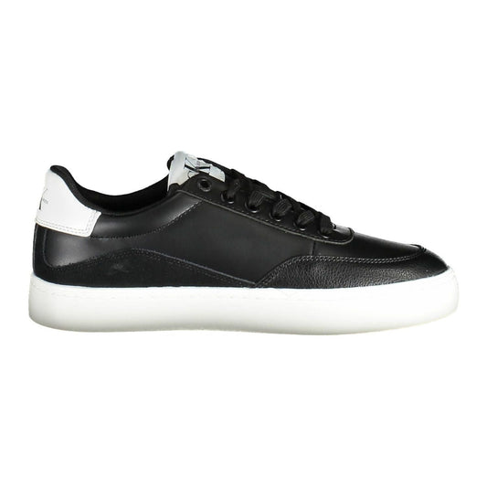 Calvin Klein Black Leather Women Sneaker Calvin Klein