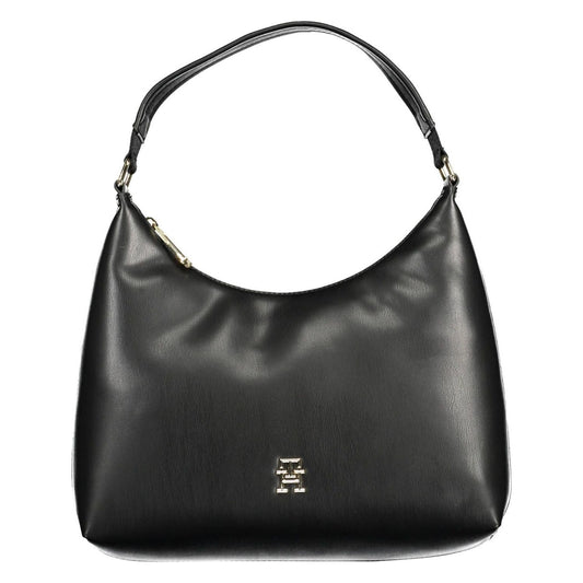 Tommy Hilfiger Black Polyethylene Women Handbag Tommy Hilfiger