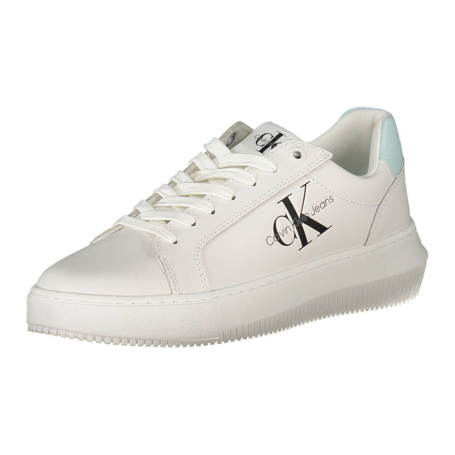 Calvin Klein White Leather Women Sneaker Calvin Klein