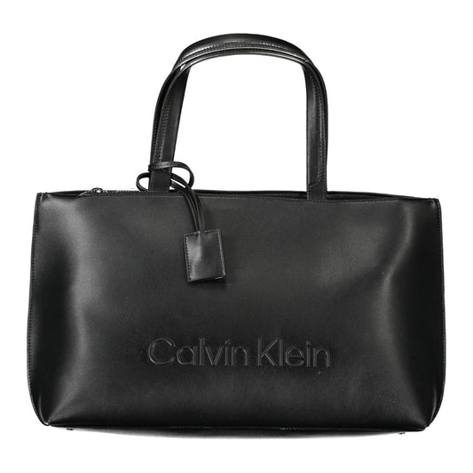 Calvin Klein Black Polyester Women Handbag Calvin Klein