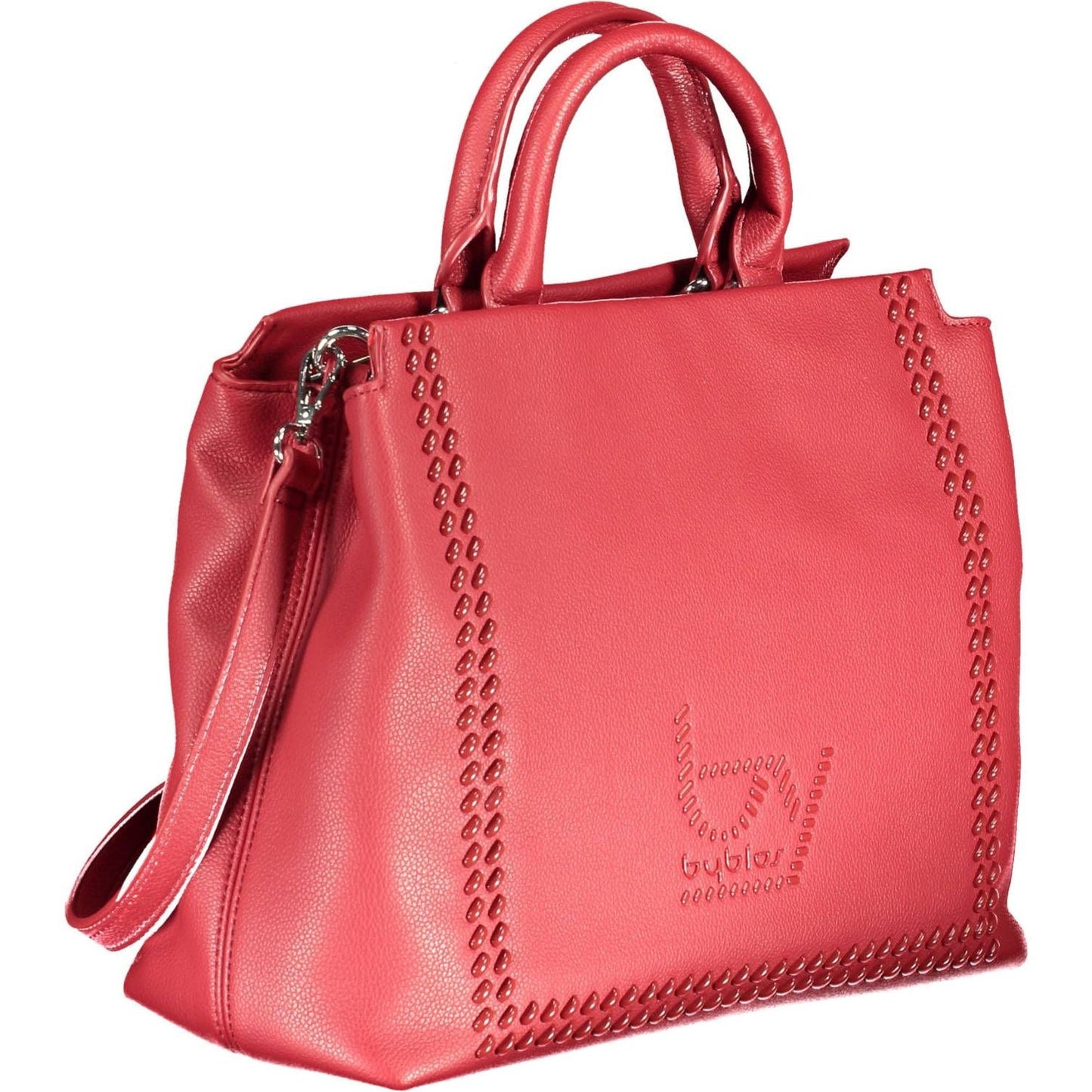 BYBLOS Red Polyethylene Women Handbag BYBLOS