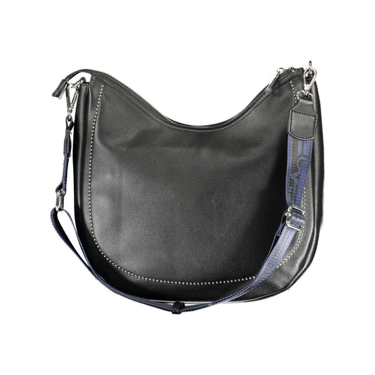 BYBLOS Black Polyethylene Women Handbag BYBLOS