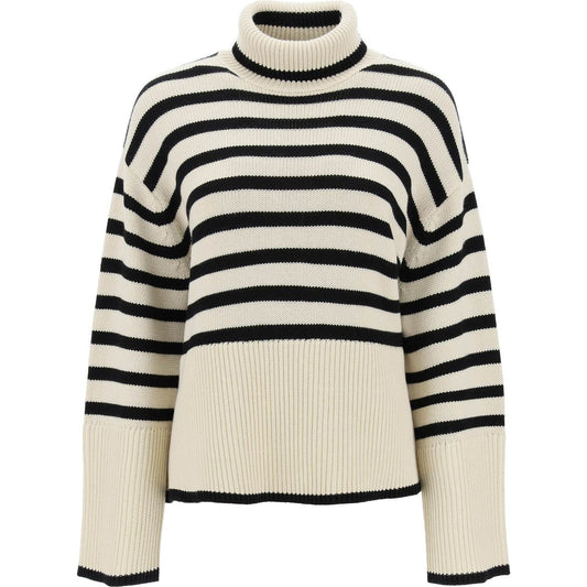 Toteme striped wool cotton turtleneck Knitwear Toteme