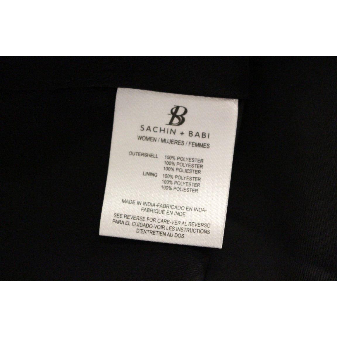 优雅花朵直筒套装