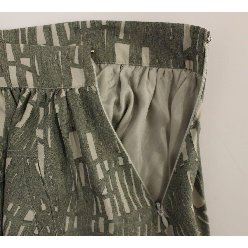 Comeforbreakfast Chic Gray Pleated Mini Skirt Comeforbreakfast