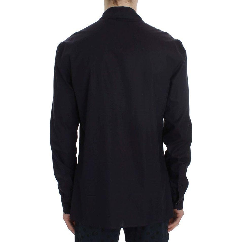 优雅紫色条纹棉质睡衣