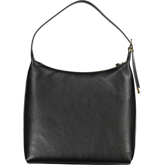 Coccinelle Elegant Black Leather Shoulder Bag