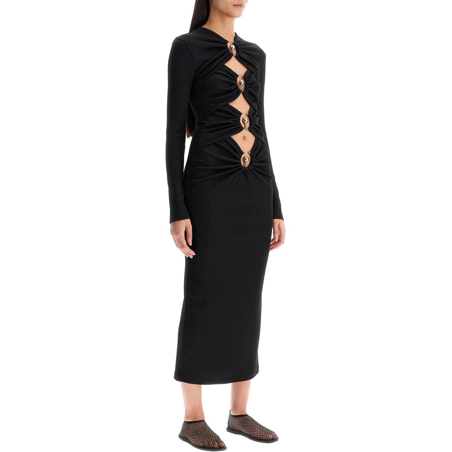 Christopher Esber 'cut out dress with metallic rings' Dresses Christopher Esber