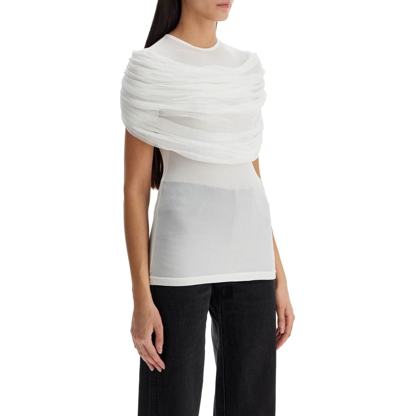 Christopher Esber "sonora top with draped Topwear Christopher Esber