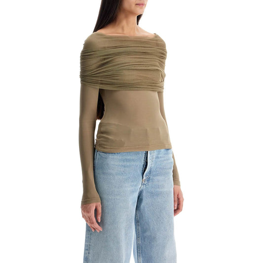 Christopher Esber 'off-shoulder sonora top in Topwear Christopher Esber