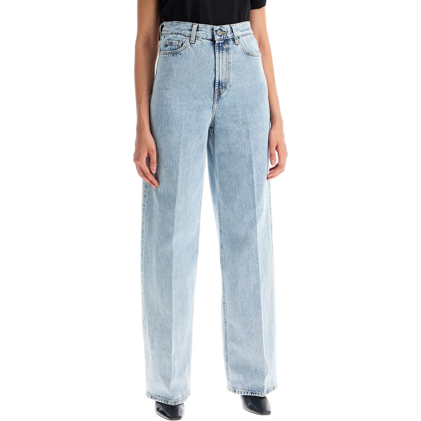 Toteme wide leg jeans in organic cotton Jeans Toteme