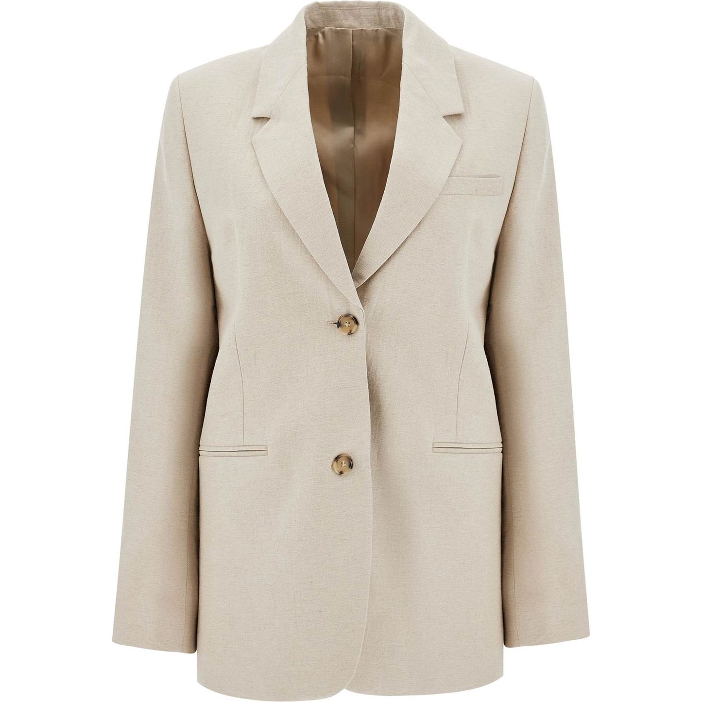 Toteme linen blend blazer for Jackets Toteme