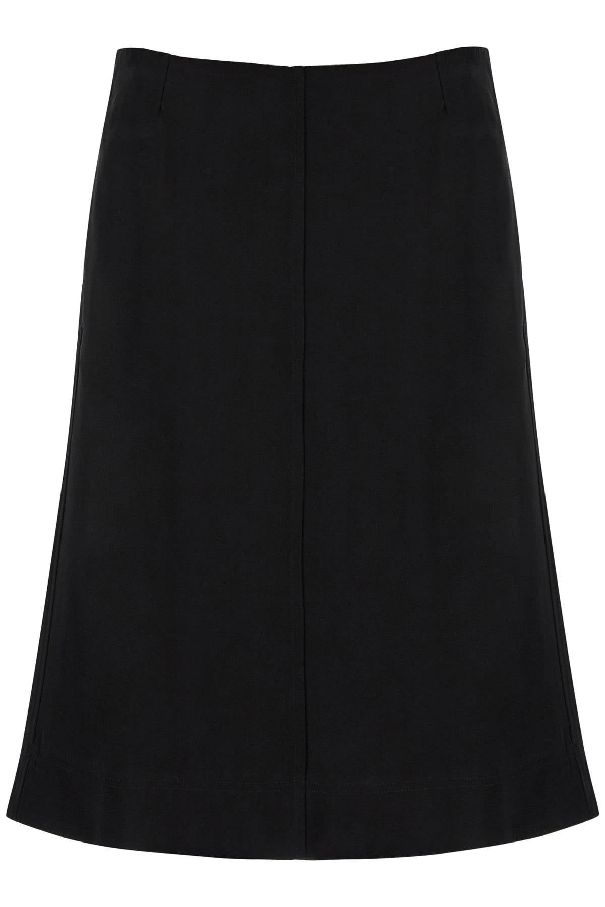 Toteme Toteme satin panel skirt with eight panels