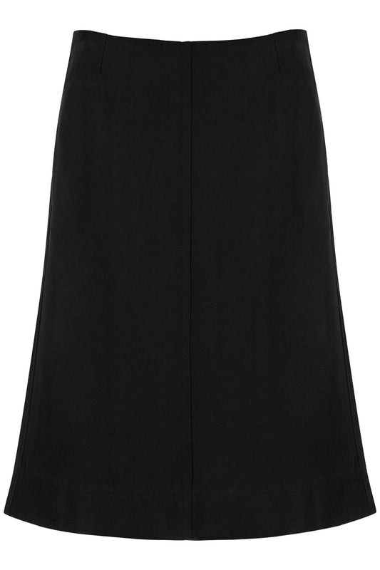 Toteme Toteme satin panel skirt with eight panels