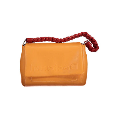 Desigual Orange Polyurethane Shoulder Bag