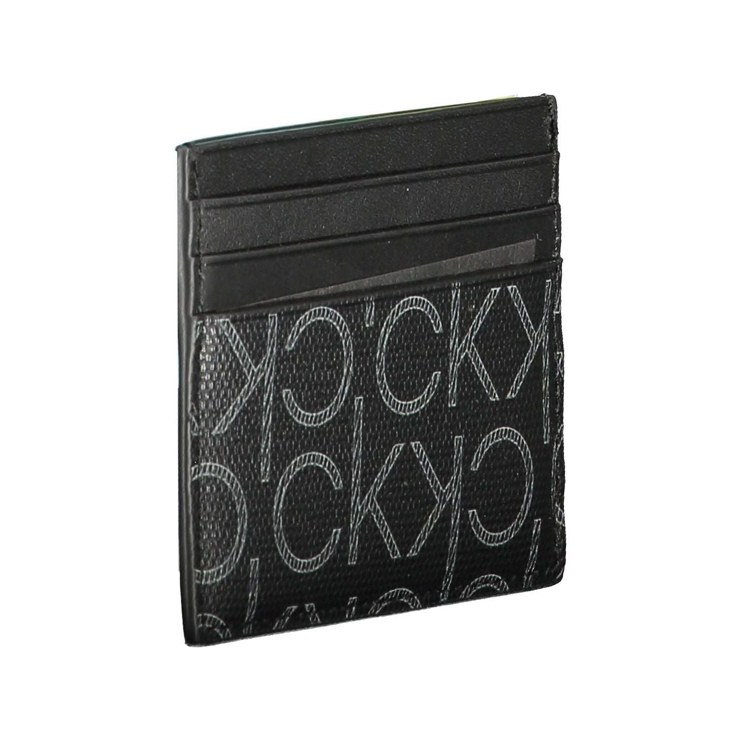 Calvin Klein Black Polyethylene Men Wallet