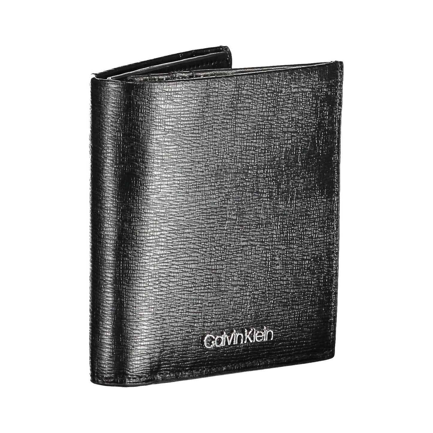 Calvin Klein Black Leather Mens Wallet Calvin Klein