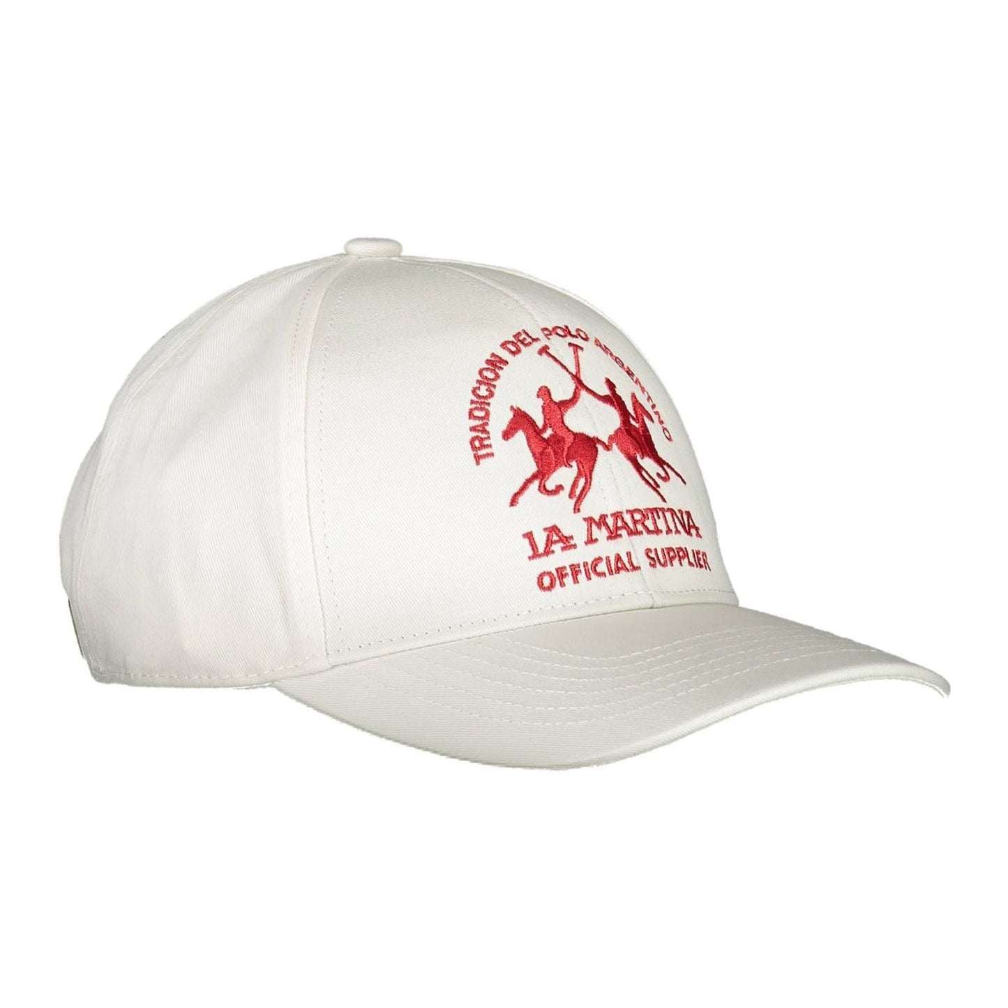 La Martina Elegant Visored Hat with Embroidered Logo La Martina