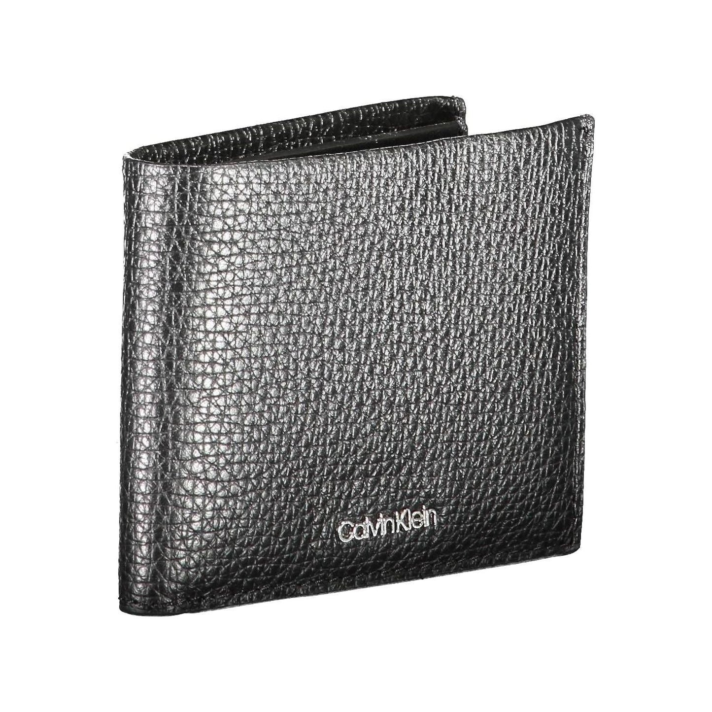 Calvin Klein Black Leather Men Wallet Calvin Klein