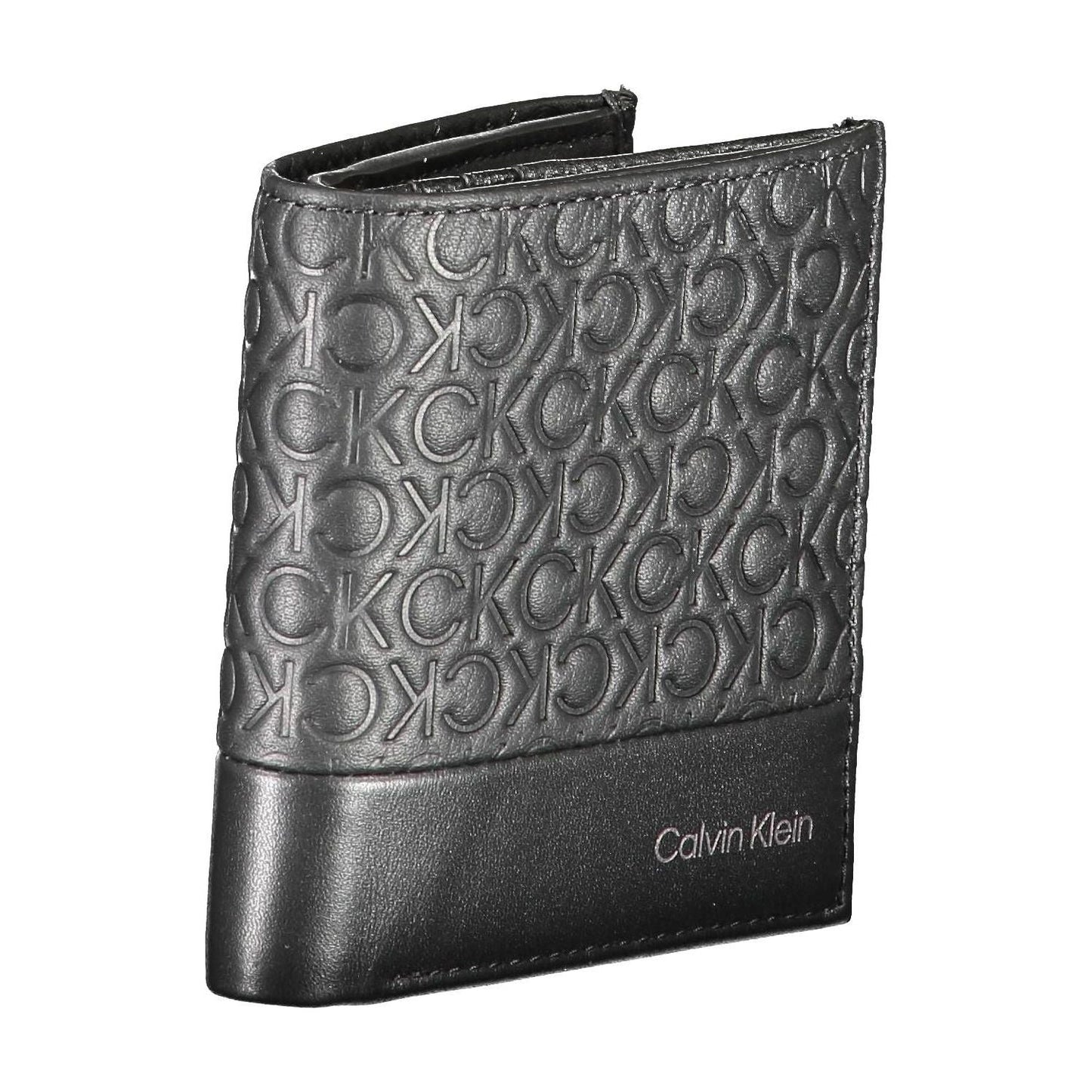 Calvin Klein Black Leather Men Wallet Calvin Klein