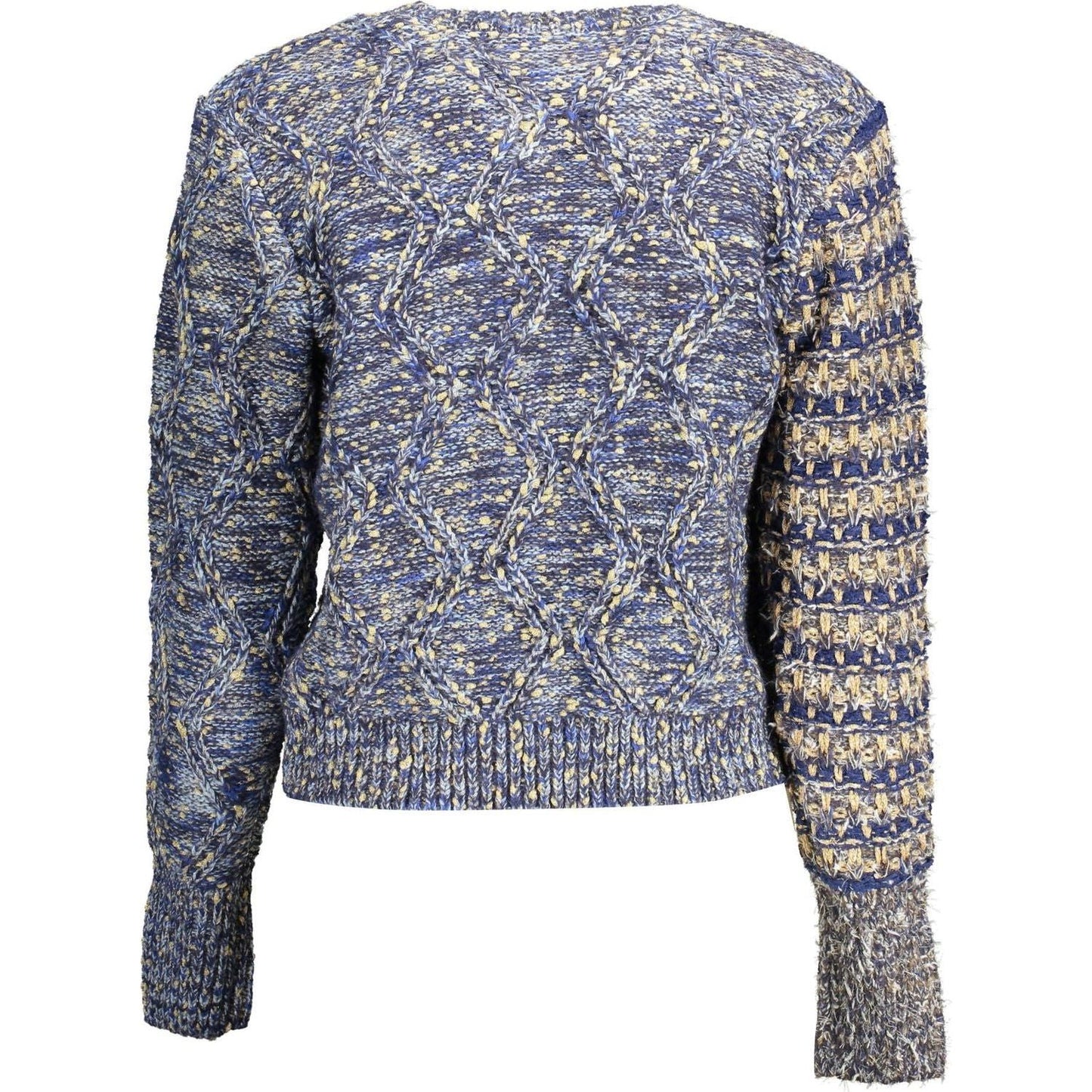 Desigual Blue Polyamide Women Sweater Desigual