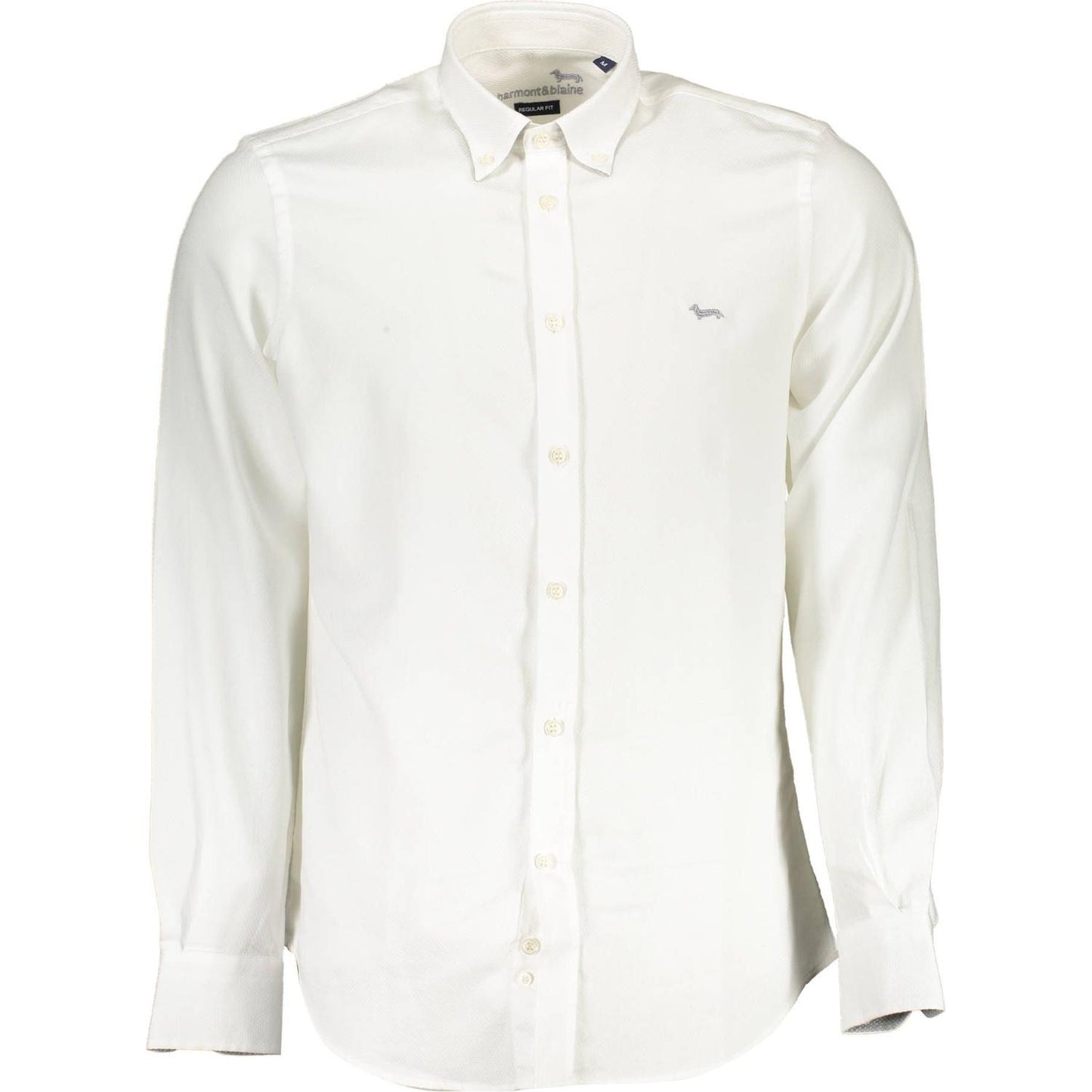 Harmont & Blaine White Cotton Men Shirt Harmont & Blaine