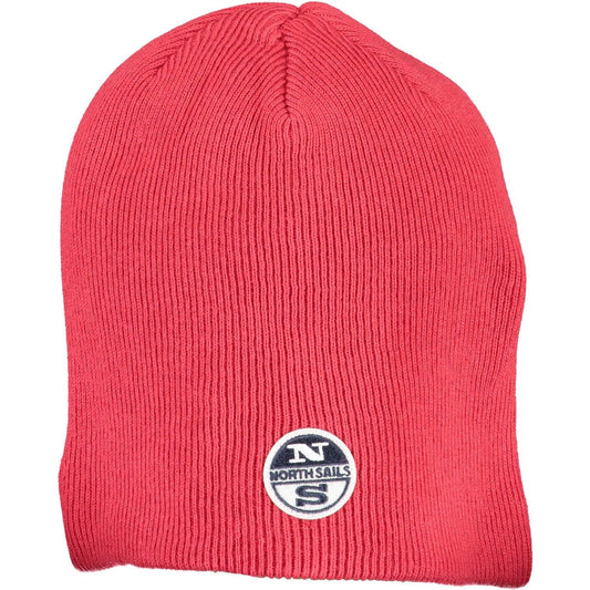 North Sails Red Cotton Men Cap North Sails